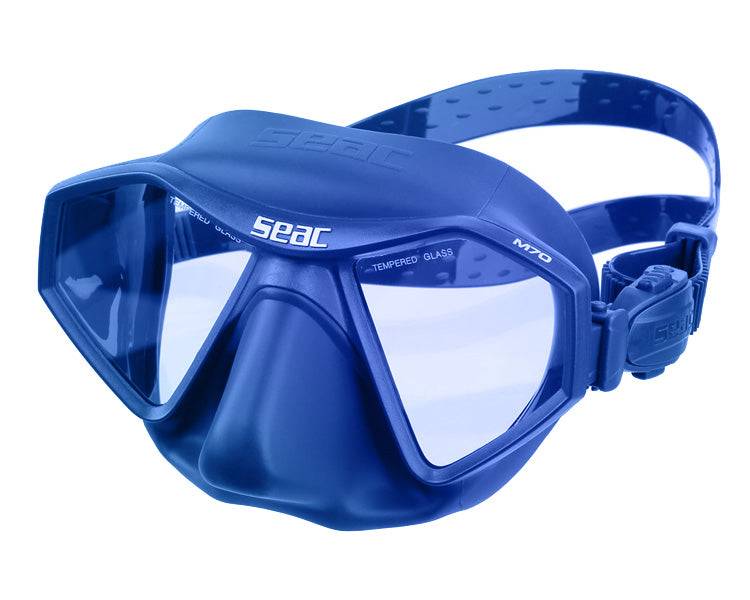 ماسک غواصی کم حجم برند ایتالیایی Seac مدل M70 آبی