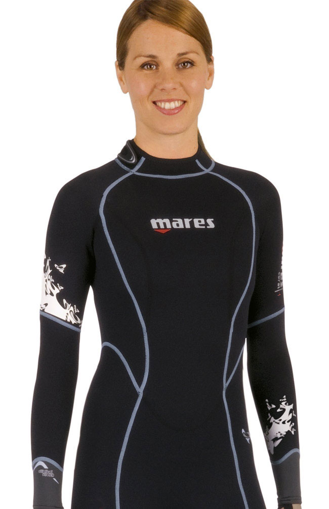 لباس غواصی زنانه برند Mares مدل Coral با ضخامت نیم میلیمتر برای استفاده در آبهای گرم وت سوت زنانه جدید